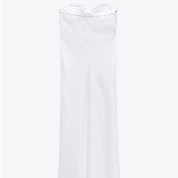 RHINESTONE CORSET MIDI DRESS - Picture 4 of 8